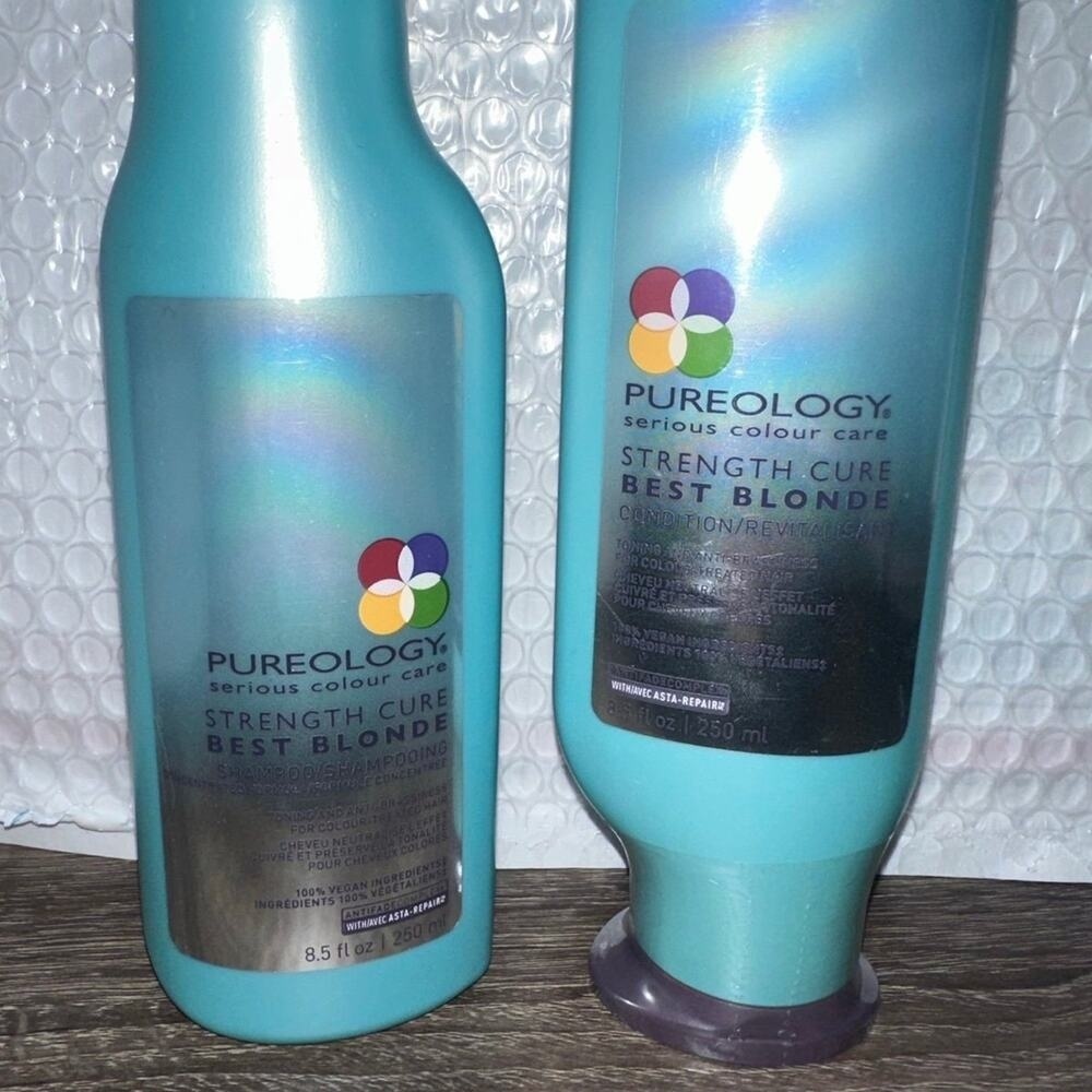 Pureology Strength Cure Best Blonde shampoo and‎ conditioner